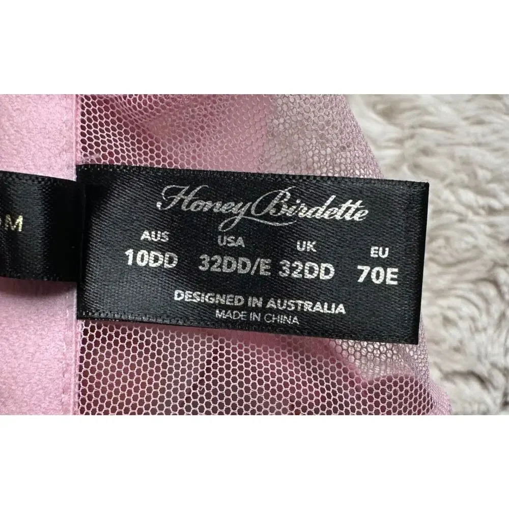 Honey Birdette KUKURO💖 Pink Bra 32DD